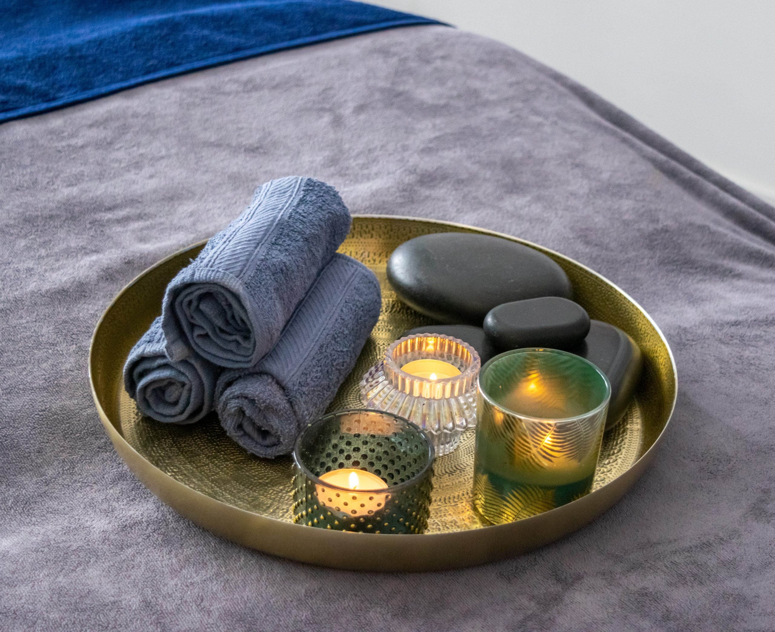 Hot stone massage